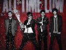 All Time Low - Dirty Work Red White Swirl Vinyl LP Record Rare OOP Sold Out /900