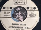 BARBARA RUSSELL Popcorn Soul 45 Like The Honey For The Bee b/w Shake Hands