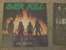 OVERKILL FEEL THE FIRE LP