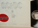 AC/DC*FLICK OF THE SWITCH*ATLANTIC FRANCE SACEM ORG *1983*embossed PROMO Sticker