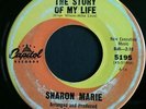 Rare 1964 Girl Surf CAPITOL 5195 45 Sharon Marie STORY OF MY LIFE Brian Wilson