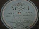BRAHMS GERMAN REQUIEM Klemperer Schwarzkopf Fischer-Dieskau Angel 3624 2 lp Box