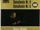 BRUNO WALTER BEETHOVEN SYMPHONIES 8 & 9 PHILIPS ED.1 HIFI STEREO 2 LP SET NM