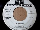 HEAR Ray Barretto Promo 45 RPM on Riverside Cachetera (Latin)
