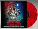 Stranger Things Soundtrack Translucent Red with Black Swirl Vinyl 2LP SOLD OUT