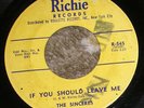 RARE 1950s Doo-Wop 45 - THE SINCERES 