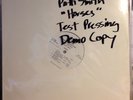 Horses - PATTI SMITH rare 1975 Arista white sleeve test pressing demo copy