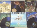 metal IRON MAIDEN X 3 POWERSLAVE, SOMEWHERE IN TIME, SEVENTH SON all SUPER CLEAN