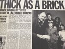 Jethro Tull 78LP Thick As A Brick Chrysalis Label 1972 In Newspaper Sleeve