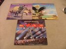 BUDGIE - Power Supply/Bandolier/Never Turn Your Back... 3 X LP Bundle EX/VG+