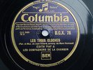 COLUMBIA DCX 76: EDITH PIAF  Les Trois Cloches: 12