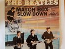 THE BEATLES-MATCH  BOX/SLOW DOWN-CAPITOL-5255-c1964-RARE 45 WITH PICTURE SLEEVE