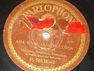BRONISLAW HUBERMAN, violin PLAYS J.S. BACH Air on G String PARLOPHON 12” 78 RPM