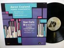 AARON COPLAND Piano Concerto MENOTTI Piano LP Analogue Productions REISSUE mm60