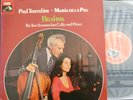PAUL TORTELIER - MARIA DE LA PAU / BRAHMS / HMV ASD 3612