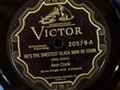 ANN COOK VICTOR 20579 BLUES / JAZZ 78 RPM RECORD E/E+