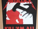 Metallica , Vintage Kill em All Backpatch , 80's, rar, rare