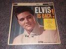 ELVIS PRESLEY, ELVIS IS BACK Gatefold ALBUM, Mono RCA Red Spot, RD-27171