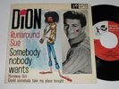 Mega rare Dion (& the Belmonts) EP Runaround Sue Top Rank TEP 171 Sweden VG++