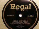 GOLDEN GATE ORCHESTRA/JOSEPH KNECHT April Showers/The Sun Will Soon.. REGAL 9165