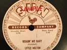 SUN 194 LITTLE MILTON Beggin' My Baby  E 78 rpm 1953 DJ copy