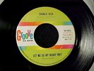 CHARLIE RICH Let Me Go My Merry Way R&B NORTHERN SOUL/POPCORN 45 Groove M- HEAR
