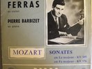 - Ferras / Barbizet / Mozart sonatas / Decca - Very Rare