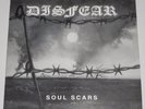 Disfear ?– Soul Scars LP / Ltd Ed Blue Vinyl / Original Sweden Press (1997) Punk