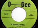 Gladys GLADRAGS Patrick R&B gospel 45 A Friendly Hand A Letter to You jr249 HEAR