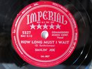 78rpm SMILIN' JOE: Sleepwalking Women / How Long Must I Wait - BLUES IMPERIAL