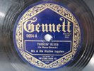 78rpm BIX BEIDERBECKE & His Rhythm Jugglers - GENNETT 5654 - Toddlin Blues