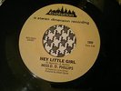 MISS D.D. PHILLIPS - Hey Little Girl - EVOLUTION 45s