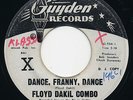 FLOYD DAKIL COMBO Dance Franny Dance GUYDEN Garage Rock 45 Hear