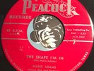 MARIE ADAMS R&B 45 Peacock #1646 The Shape I'm In b/w My Destination