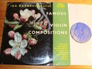 Ida HAENDEL Famous Violin Compositions LP SUPRAPHON