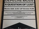 Depeche Mode A Question Of Lust Rare Promo Vinyl PRO-A-2504 US Remix Edit