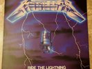 Metallica Ride The Lightning 1984 NM- Nice Original 60396-1 Fade To Black