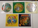 5 PICTURE DISC Walt Disney Jungle book Fox & Hound Bambi Ann Masters of Universe