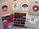 7 pack 45s NORMAN PETTY TRIO Norvajak Charlie Bee Columbia EP Jaro Studios Vi