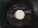 VG or better - 4 BEATLES 45 RECORDS on SWAN, VEE JAY & CAPITOL - SHE LOVES YOU