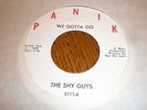 The Shy Guys 45 We Gotta Go PANIK