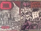Napalm Death x2 Magenta Scum, purple Enslavement to Obliteration, Vinyl LP 2012