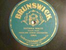 78 : RARE LABEL  CANADIAN VERTICAL BRUNSWICK 5046-PEERLESS DANCE ORCHESTRA-1917