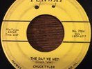 Chuck Tyler, The Day We Met / She's All Mine 45, RARE Fenway ROCKABILLY