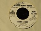 Jimi Hendrix-Johnny B. Goode-ORIGINAL 1972 US MONO/STEREO PROMO 45
