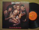 ROSE TATTOO Scarred For Life AUSSIE LP 1989 PRESS - 465277 1 - RED LABEL - PROMO