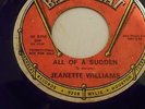 All Of A Sudden/Mr. Soft Touch. Jeanette Williams. 7
