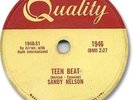 1959 SANDY NELSON Drum Rock'n Roll 78 RPM Record. Teen Beat