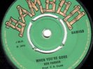 KEN PARKER - WHEN YOU'RE GONE / LORD TANAMO - RAINY NIGHT IN GEORGIA - BAMBOO