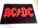 AC/DC Flick of the Switch Tour Faltposter ca.68 x 100 cm von 1984